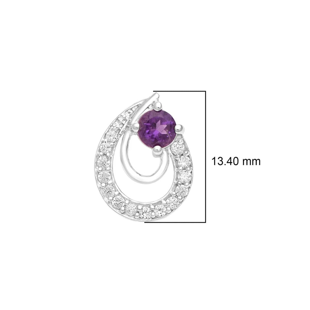 Elegant Drop 925 Silver Earrings with CZ – Gift Choice
