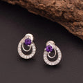 Elegant Drop 925 Silver Earrings with CZ – Gift Choice