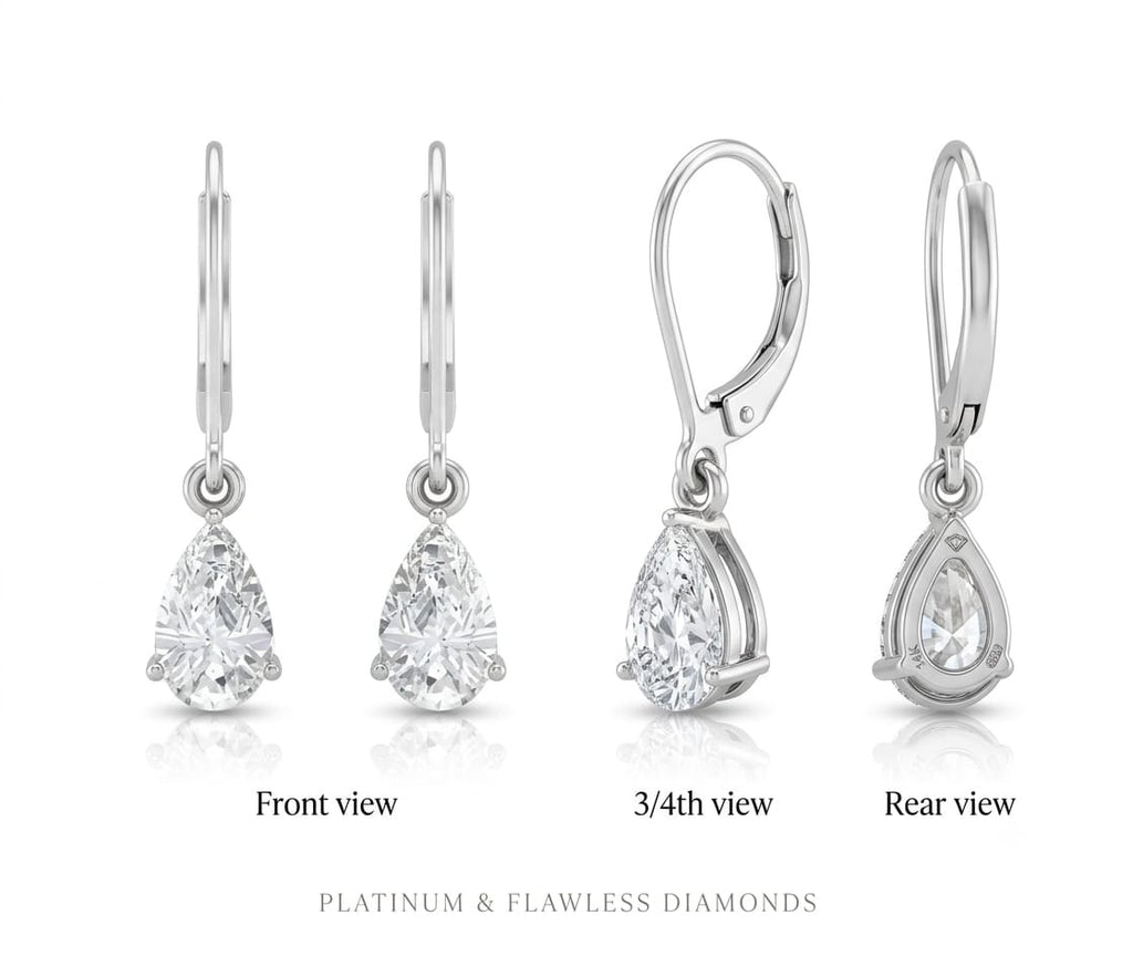 Dainty Sparkle 925 Silver Earrings with CZ – Gift Choice